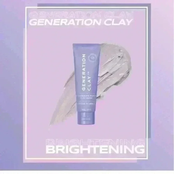 NEW! GENERATION SKIN GENERATION CLAY Ultra Violet Brightening Purple C… - Picture 2 of 4